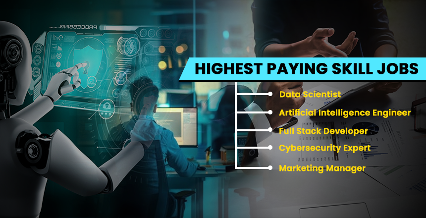 Highest paying Skills Jobs