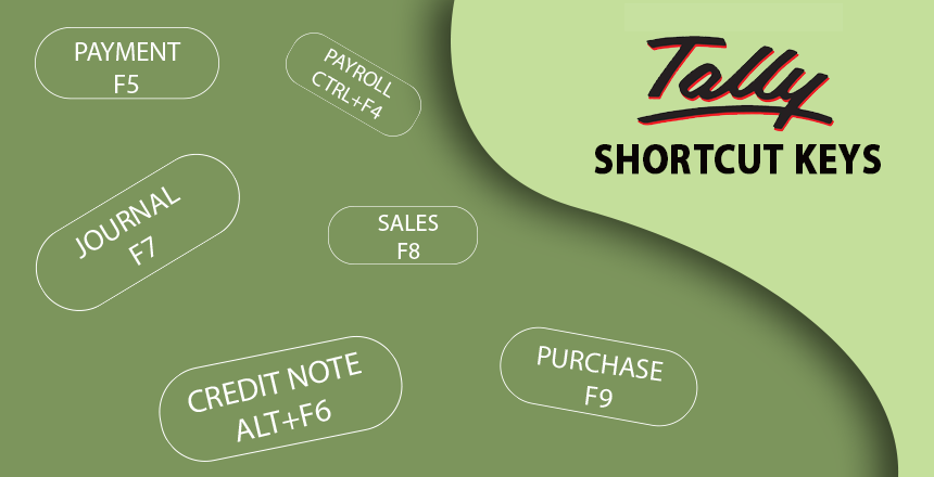 tally shortcut keys