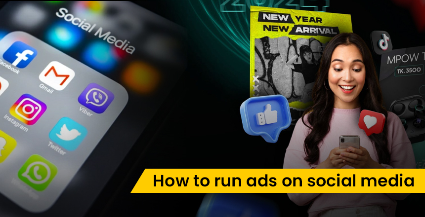 social media ads design
