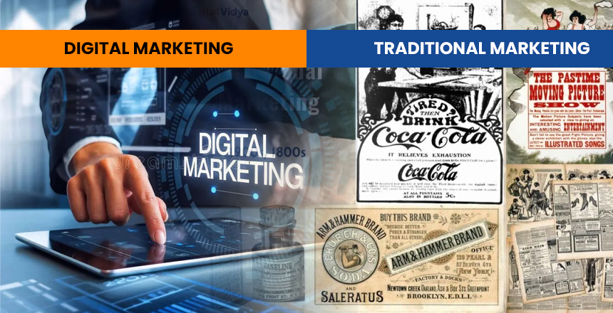 traditional marketing vs digital marketing
