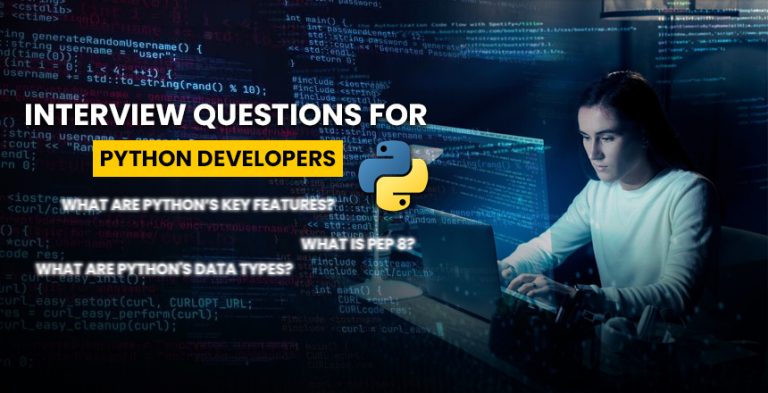 interview questions for Python developers