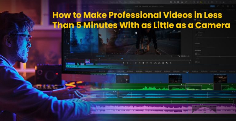 Video Editing for Beginners