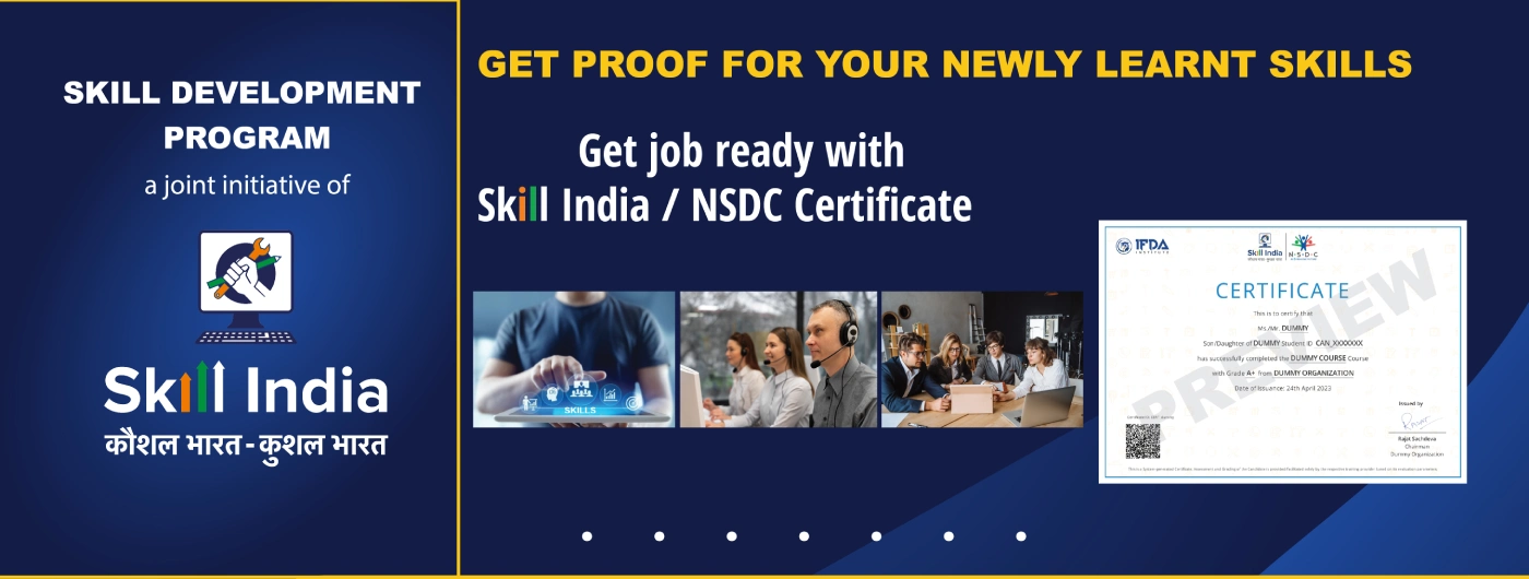 NSDC approved training partner